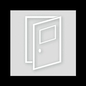 JCK5024 Dörrsymbol Dekal Vit